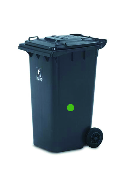 Nádoba na odpad 240 l zelená